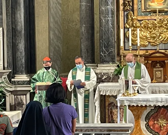 La messa per l'apertura del corso | | AA