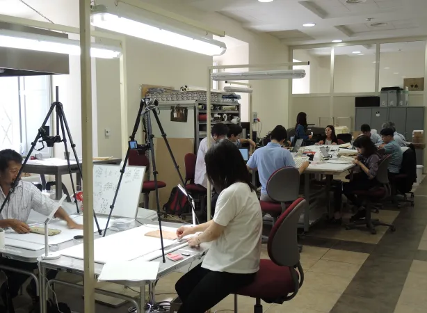 Il lavoro di restauro  |  | Bav