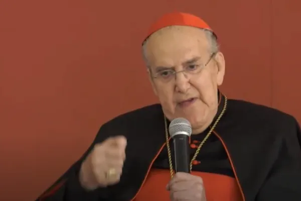 Il cardinale Lozano Barragan durante una conferenza / YouTube