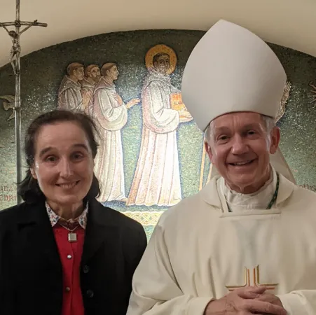 Gianna Emanuela Molla con il vescovo Thomas John Parocki | | Diocesi di Springfield / Illinois