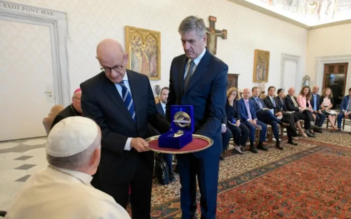 Papa Francesco riceve in udienza la  Delegazione del ​B’nai B’rith International |  | Vatican Media 