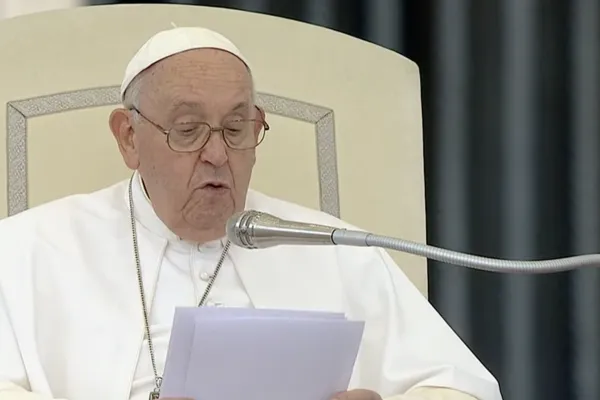 Papa Francesco durante l'udienza generale / Vatican Media / You Tube