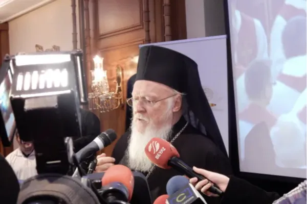 Il patriarca ecumenico di Costantinopoli Bartolomeo / AG / ACI Group
