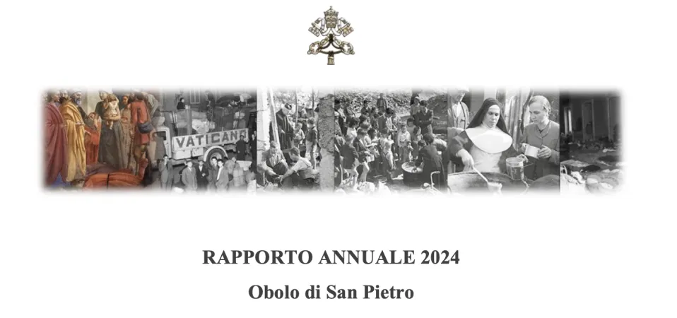 Obolo di San Pietro | La copertina del Rapporto Annuale dell'Obolo di San Pietro | Obolo di San Pietro
