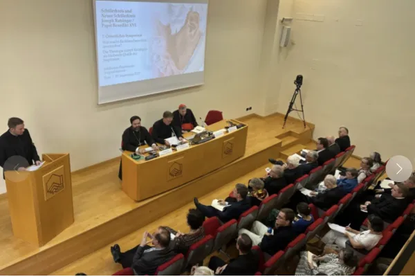 Il simposio del Ratzinger Schuelerkreis il 27 settembre 2025 / Rudolf Gehrig / ACI Group