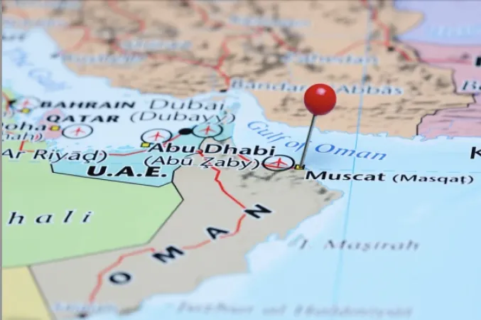 Oman | La mappa dell'Oman | Archivio EWTN