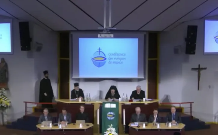 Patriarca Bartolomeo | Il Patriarca Bartolomeo parla ai vescovi di Francia durante la plenaria di Lourdes | CEF