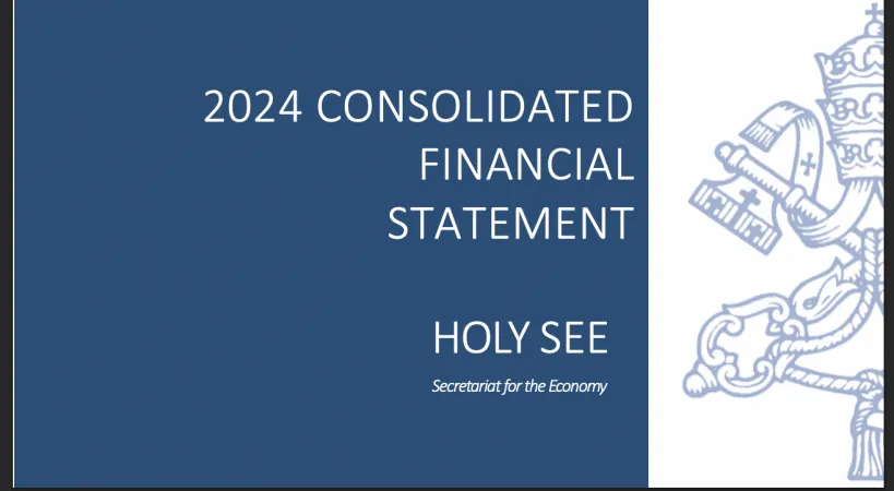 Bilancio della Santa Sede | La copertina del Bilancio della Santa Sede | Segreteria per l'Economia