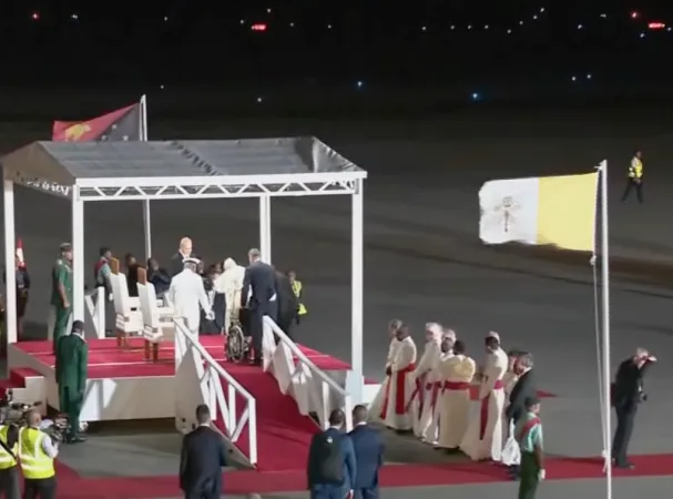 Alcune immagini dell' arrivo | | Vatican Media