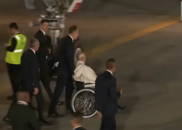 Alcune immagini dell' arrivo | | Vatican Media