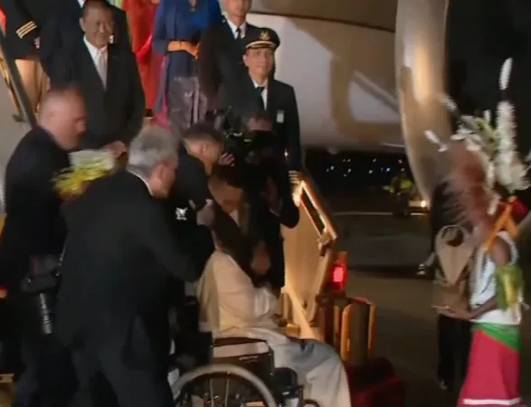 Alcune immagini dell' arrivo | | Vatican Media