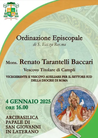 La locandina della celebrazione |  | Diocesi di Roma