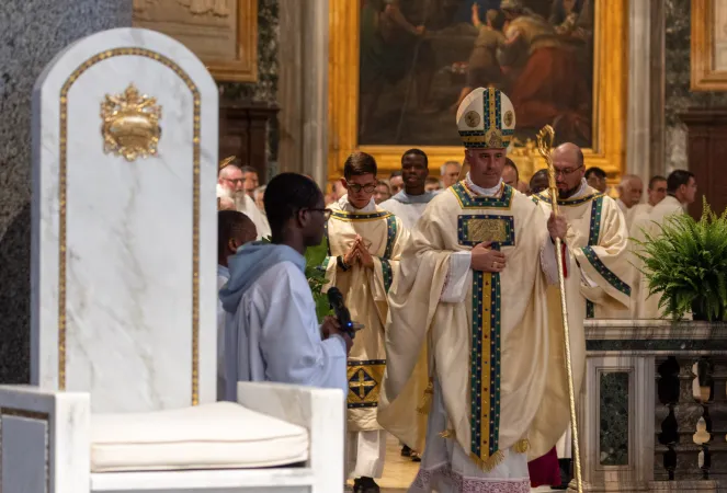 La celebrazione a Santa Maria Maggiore |  | Daniel Ibanez/ EWTN