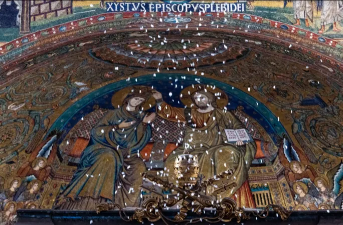 La celebrazione a Santa Maria Maggiore |  | Daniel Ibanez/ EWTN