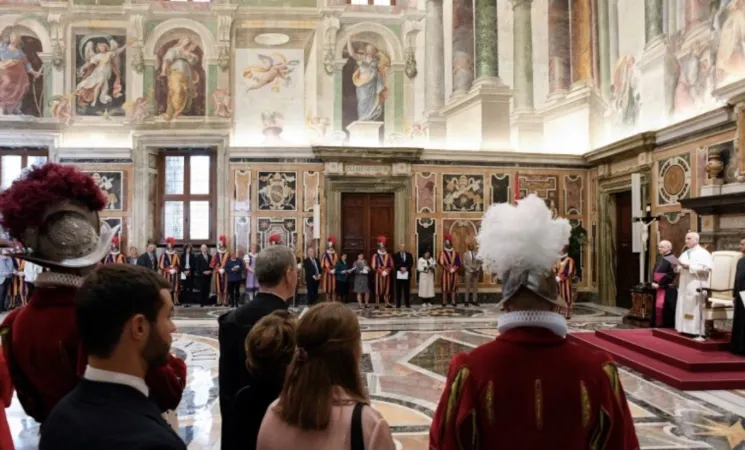 Papa Leone XIV e le Guardie Svizzere |  | Vatican Media