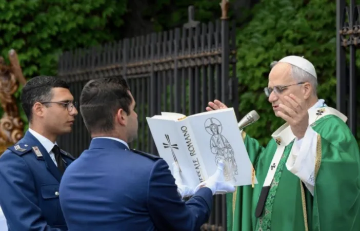 Il Papa celebra la messa per la Gendarmeria vaticana |  | Vatican Media