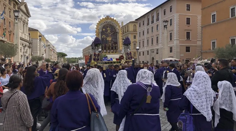La processione a Roma nel 2023 |  | pd