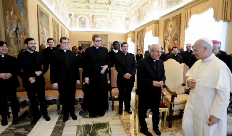 Papa Leone XIV e il Pontificio Collegio Portoghese |  | Vatican Media