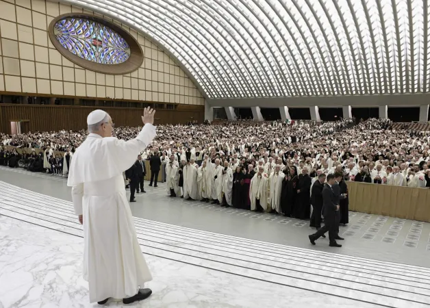 Papa Leone XIV e i Membri dell'Ordine Equestre del Santo Sepolcro di Gerusalemme | | Vatican Media