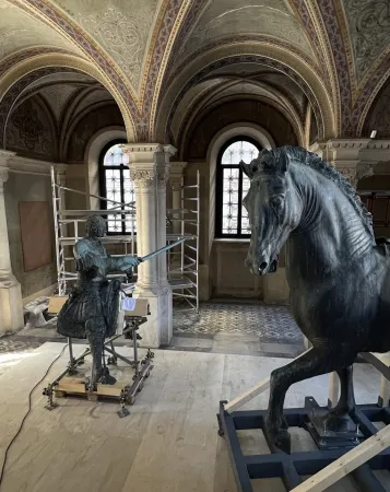 Il Gattamelata ricoverto nell' Ex Museo Civico | | Nicola Salvioli