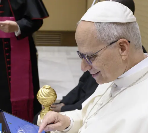 Papa Leone XIV usa l' Annuario Digitale |  | Vatican Media
