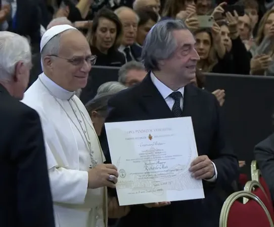 Il Papa e Riccardo Muti |  | Vatican Media