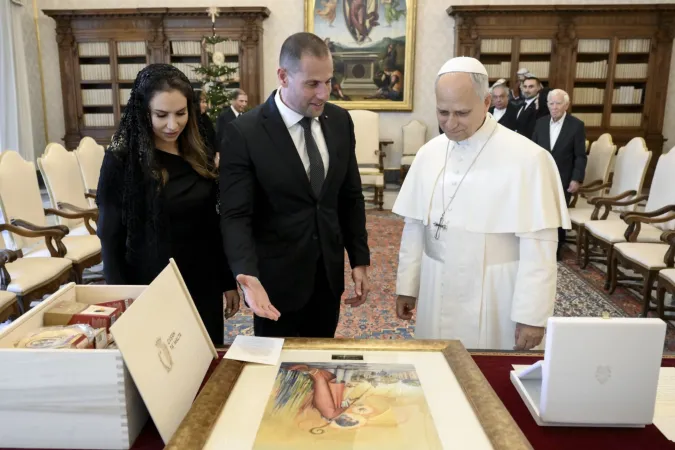 Papa Leone XIV e Robert Abela | | Vatican Media