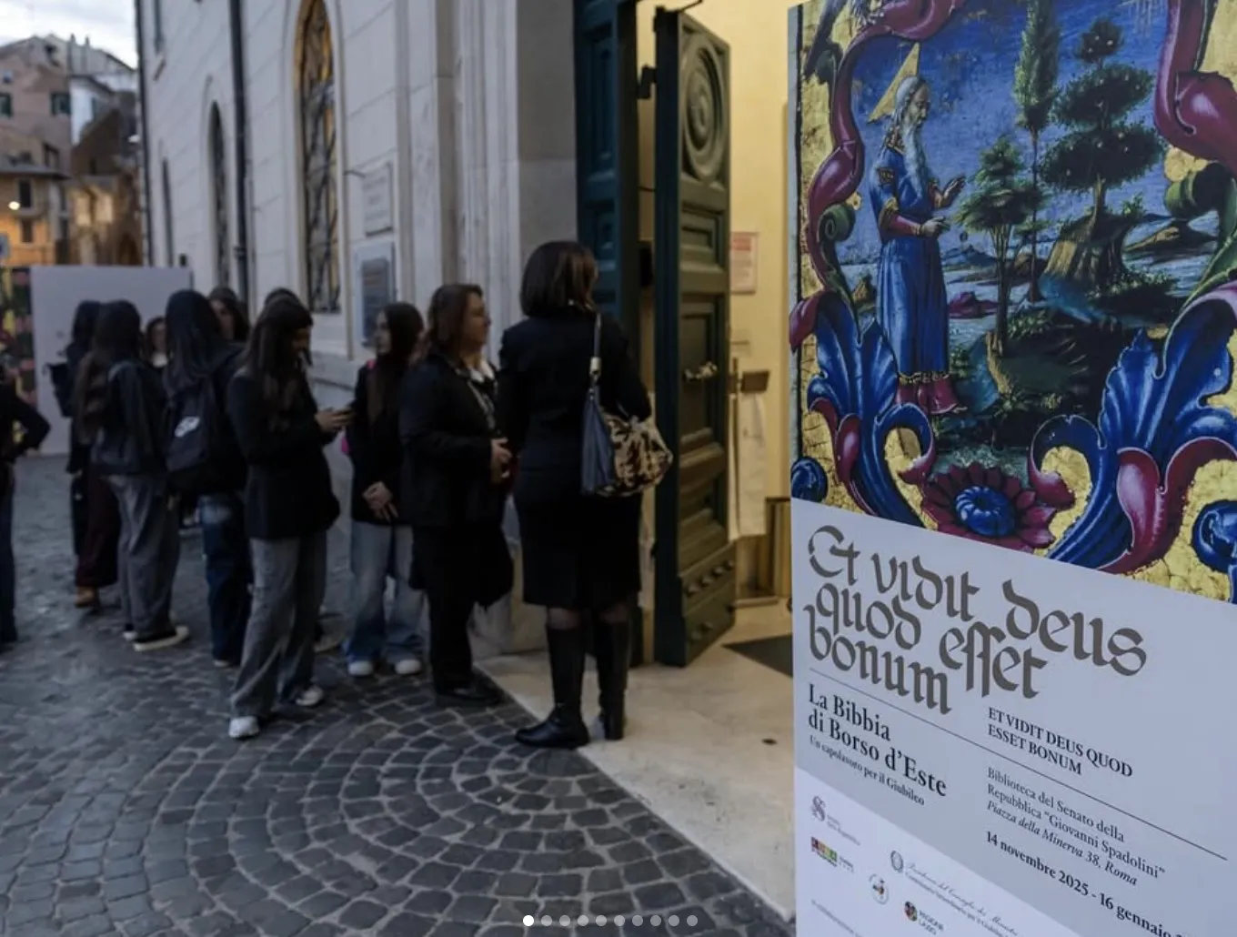 La mostra della Bibbia di Borso d' Este