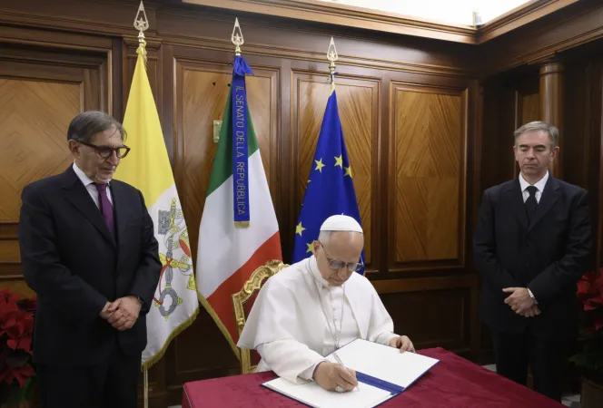 Papa Leone XIV al Senato della Repubblica italiana | | Vatican Media