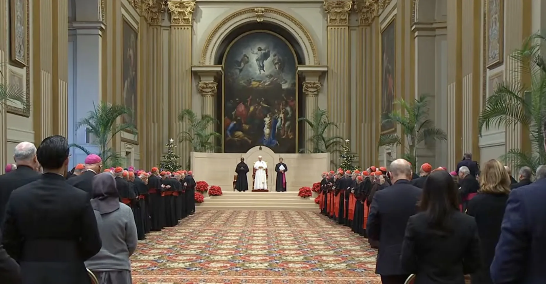 Gli Auguri alla Curia Roma di Papa Leone XIV