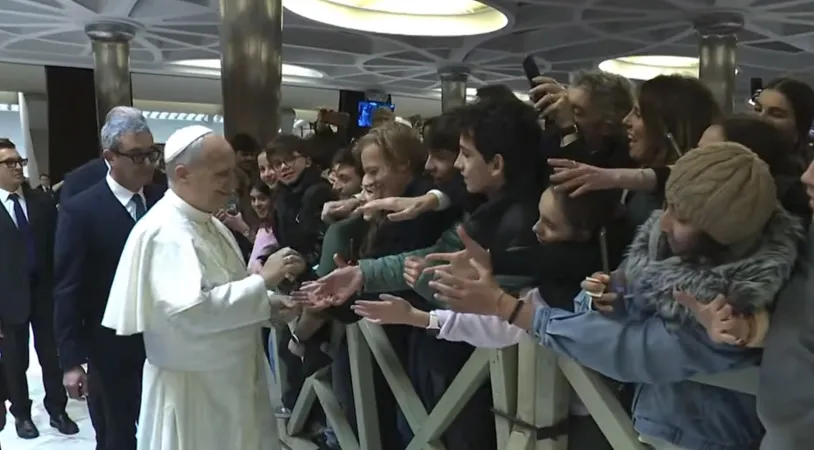 Papa Leone XIV e i giovani della Diocesi di Roma |  | Vatican Media