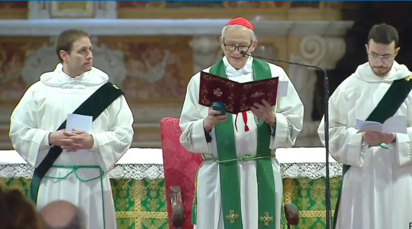 Il Cardinale Zuppi conduce il Santo Rosario a Bologna | Il Cardinale Zuppi conduce il Santo Rosario a Bologna | Credit Diretta TV 2000