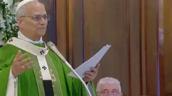Papa Leone XIV durante la celebrazione di oggi / Credit Vatican Media