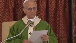 Papa Leone XIV alla Celebrazione di oggi / Credit Vatican Media