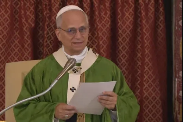 Papa Leone XIV alla Celebrazione di oggi / Credit Vatican Media