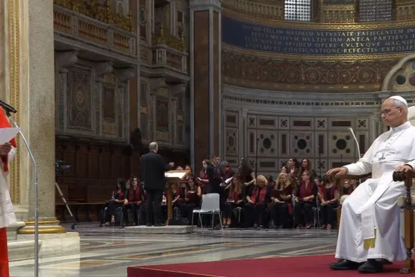 L'Assemblea diocesana a San Giovanni in Laterano / Credit Vatican Media