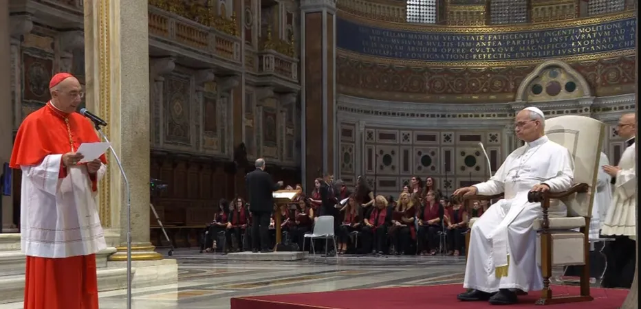 L'Assemblea diocesana a San Giovanni in Laterano | L'Assemblea diocesana a San Giovanni in Laterano | Credit Vatican Media