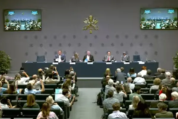 La conferenza stampa di oggi / Credit Vatican Media