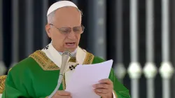 Papa Leone XIV alla Celebrazione di oggi / Credit Vatican Media