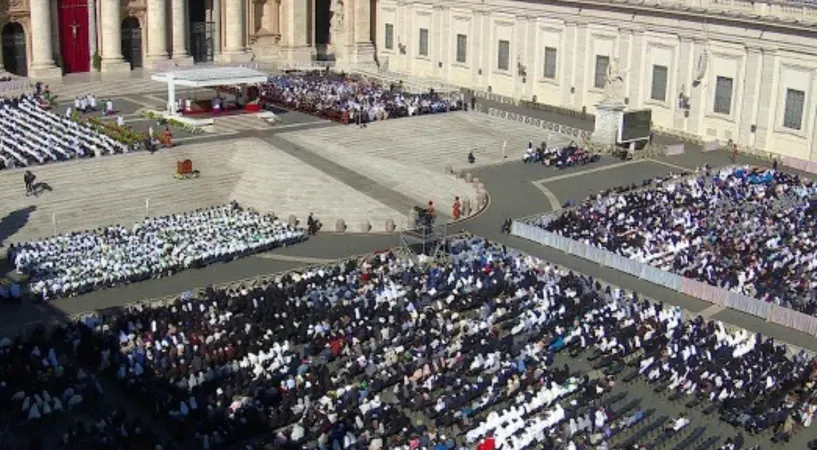 La Celebrazione di oggi in piazza San Pietro | La Celebrazione di oggi in piazza San Pietro | Credit Vatican Media