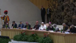 L'incontro di oggi pomeriggio con il papa / Credit Vatican Media