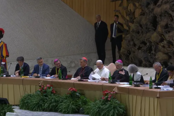 L'incontro di oggi pomeriggio con il papa / Credit Vatican Media