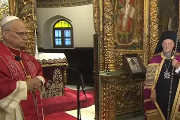 La doxologia nella chiesa patriarcale di San Giorgio a Istanbul / Credit Vatican Media