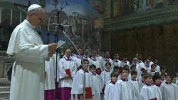 Papa Leone XIV al Concerto di oggi / Credit Vatican Media