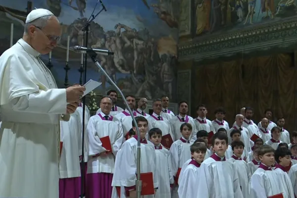 Papa Leone XIV al Concerto di oggi / Credit Vatican Media