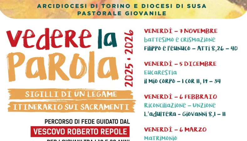 Locandina evento |  | Diocesi di Torino