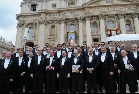 Il servizio d' Onore del Circolo di San Pietro durante la canonizzazione di Giovanni Paolo II |  | Circolo di San Pietro 