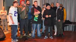 I giovani della comunità ‘Casa del Giovane’ di Pavia / Credit S.F