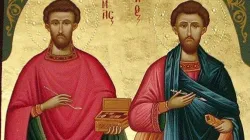 I santi Cosma e Damiano / Credit pd