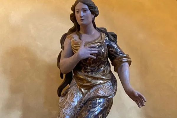 Una statua della Maddalena nella chiesa / Credit Arcidiocesi di Milano